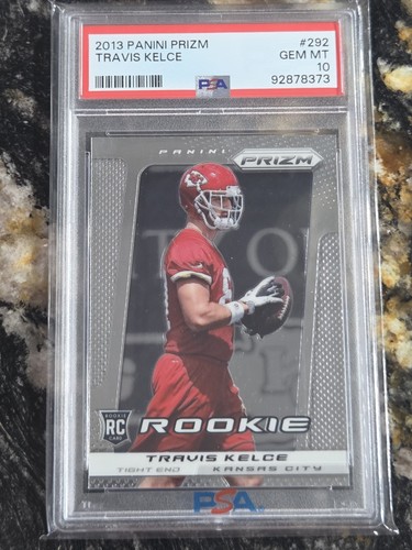 Travis Kelce #292 2013 Panini Prizm card