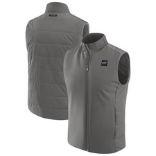 J. Palmer Buffalo Bills Graphite Front Office Full-Zip Men's Medium Vest