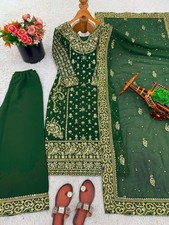 3 Piece Pakistani Dress Salwar Kameez Ready To Wear Suit Wedding Party Bollywood