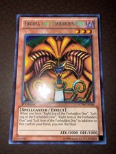 Yu-Gi-Oh Exodia The Forbidden One -LCYW-EN306- Secret Rare - 1st Edition NM 