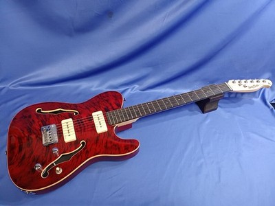 (HARLEY BENTON) TE-90QM Used Maple body Amaranth fingerboard Red w/Gig case