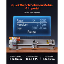 Tour À Métaux D'Établi Filetage Électrique Alimentation Auto 220 X 1000 Mm