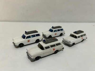 Wiking HO Plastic Vintage Ambulances
