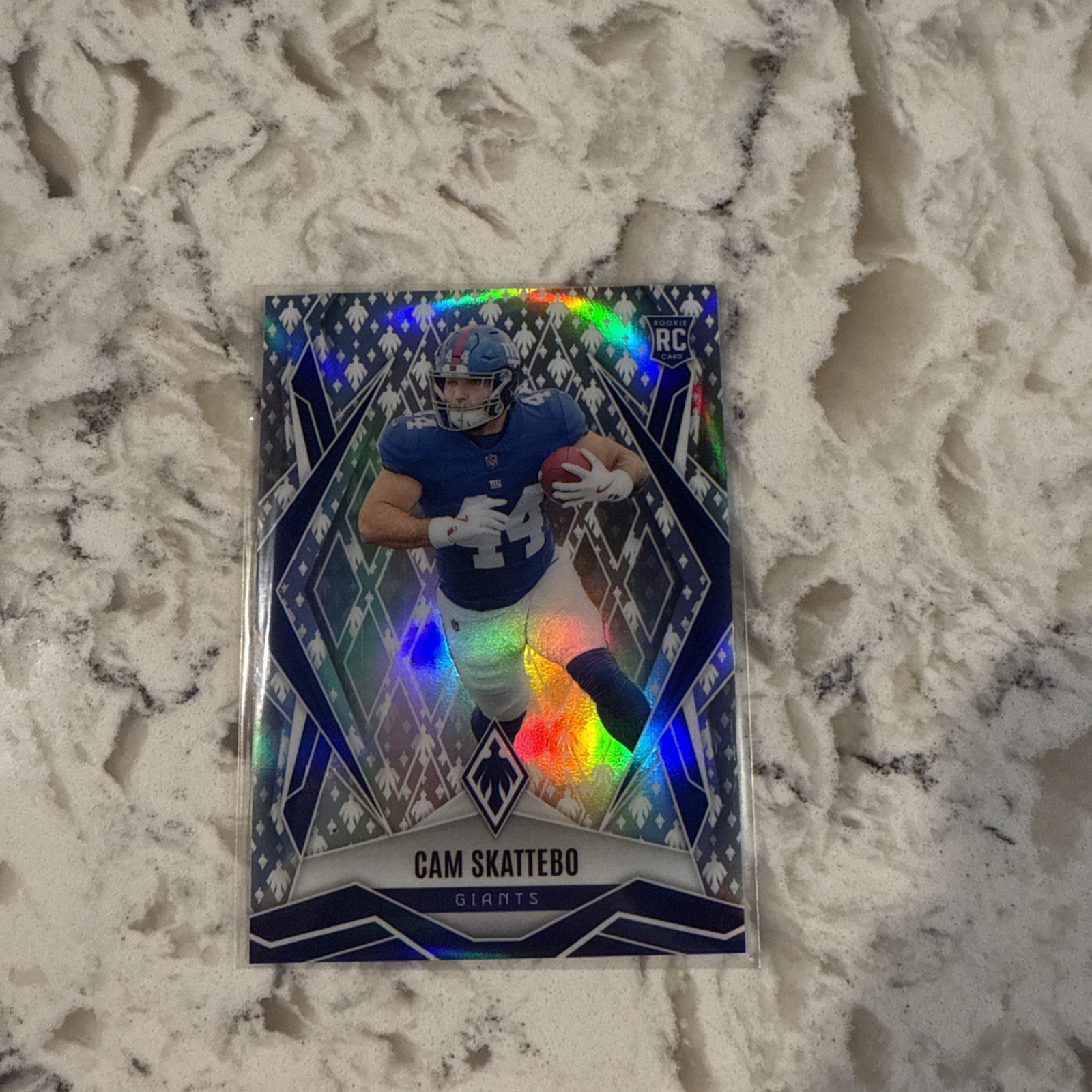 2025 Panini Phoenix Phoenix Logo Prizm #168 Cam Skattebo 079/149 Rookie RC