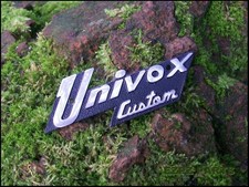 Univox Custom Headstock Logo for Vintage Univox Guitar  Bass - EZPZ PARTS