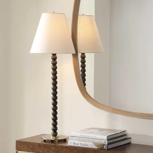 Uttermost 30575 Gallus 34" Tall Buffet Table Lamp - Wood - Picture 2 of 5