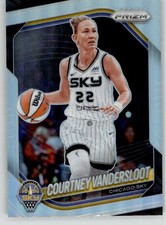 Courtney Vandersloot 2025 Panini Prizm WNBA Silver Prizms 124 Chicago Sky