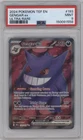 2024 Pokemon TEF EN Gengar ex Ultra Rare #193 Psa 9