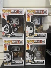 Funko Pop Rocks Vinyl: KISS The Catman The Demon The Spaceman The Starchild