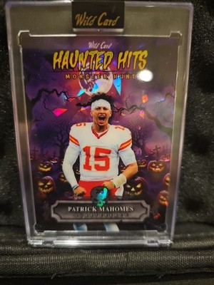 2025 Wild Card Haunted Hits Monster Hunt Patrick Mahomes #HHP-PM / #'d 2/3