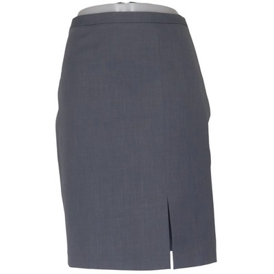 Alain. T, Bleistiftrock, Größe: 38, Grau, Polyester, Einfarbig, Damen #nEe