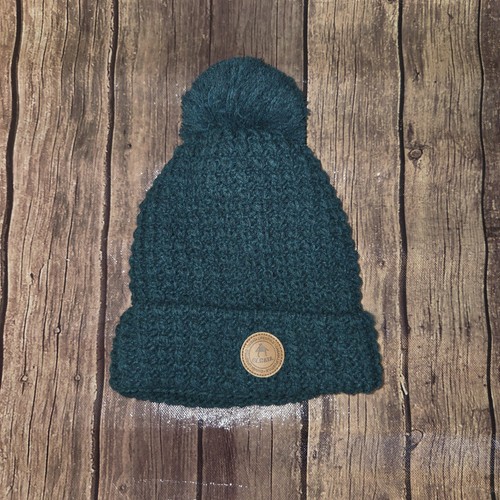 Cabaiai Beanie Hat Unisex OS Bandista Green Interchangeable Bobbles Not Included - Picture 1 of 10
