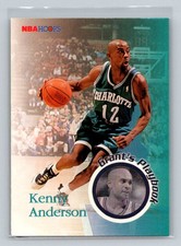 1996-97 Hoops Grant's Playbook #190 Kenny Anderson Charlotte Hornets
