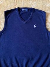 Vintage 90s Polo Golf Ralph Lauren Cotton Vest