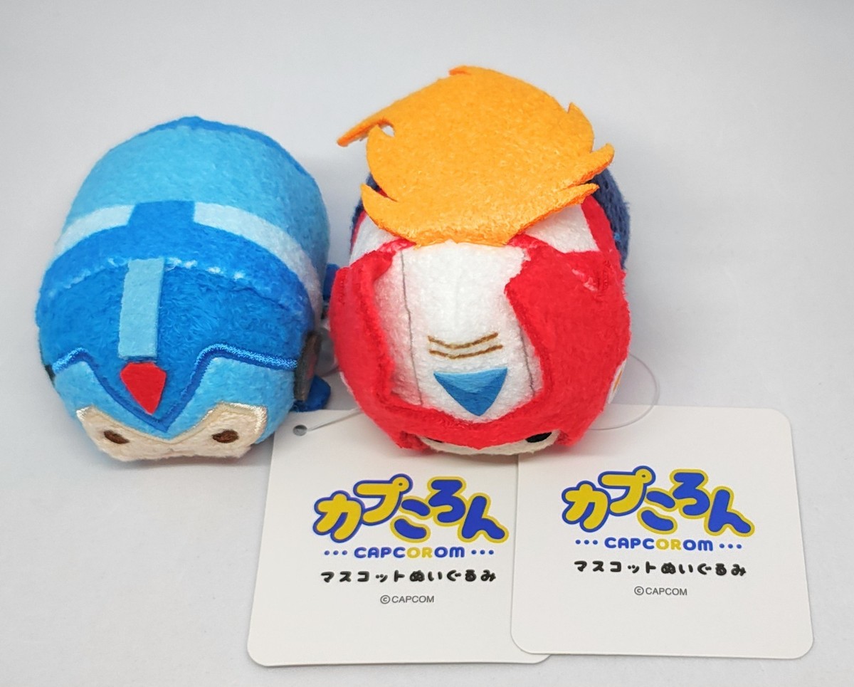 Rockman MegaMan X X Zero Set Mini Plush Toy Capcorom Capcom Store