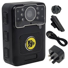 Video and Audio Recorder Body Camera Bodycam Bodyworn Cam 1080p HD Night Vision