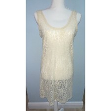 Pins And Needles Lace Beige Size M Urban Outfitters Womens Nude Lace Dress