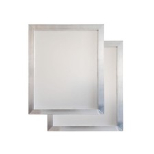 Aluminum Silk Screen Printing Screens 16 x 20 Inch Frame-110 White Mesh 2 PC