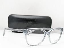 Coach HC 6186 5682 Transparent Blue Women's Eyeglasses Frames 51-17-140