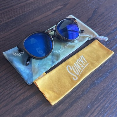 Sunski Tera Sunglasses Tort/Indigo NWT No Box
