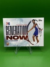 2025-26 TOPPS VJ EDGECOMBE RC GENERATION NOW ROOKIE CARD NO. GN-3 76ers