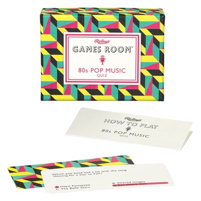 Ridley's Games Room   80's Pop Music Quiz   Trivia Game   Good Mix of Questions