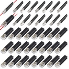 80PCS Plug-In Quick Wire Connector Kit 1-Pin 2-Pin Reusable Clamp Terminal Block