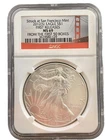 2012(S) American Silver Eagle $1 Dollar Coin One Troy Ounce 0.999 Fine NGC MS69