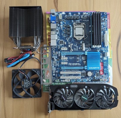 PC Upgrade Kit: Gigabyte GA-H77-D3H + Intel i5-3470 + 16 GB + GeForce GTX 680