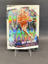 2025 WNBA Panini Prizm Jacy Sheldon White Seismic Wave Prizm
