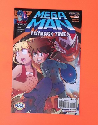 Mega Man #32b Vol. 2 Archie Comics Group Variant We Combine Shipping RY90-1