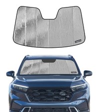 Pigenius Windshield Sunshade for 2023-2026 Honda CR-V, Reversible Silver/Black