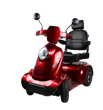 Heavy Duty 4 Wheel Mobility Scooter 800W 24V 40Ah 35km Range 180kg 12km/h