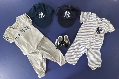 American Girl Doll New York Yankees Giveaway Home + Away Uniforms 2003 + 2004