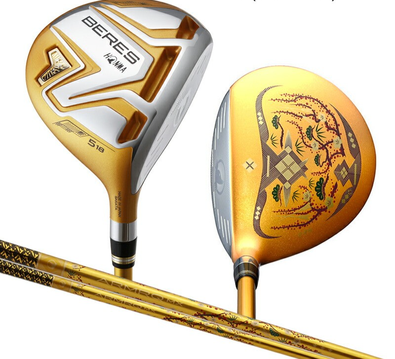 Honma Beres 08 Aizu Fairway Wood 5W 18° ARMRQ MX 3Star Graphite R