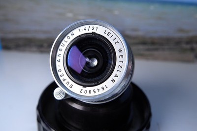 Leitz Wetzlar Super-Angulon 4/21 mm Nr. 1645902 Bauj. 1959