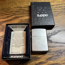 Zippo Brand new Unfired Matte Finish NOS 2021 Made In USA In The Box