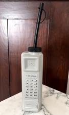 AT&T Vintage Mobile Cell Phone Shaped Plastic Water Bottle 1991 Advertising