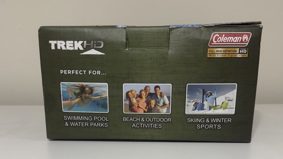 Coleman CVW16HD Camcorder 1080p Video TrekHD Waterproof Digital Camera 16MP