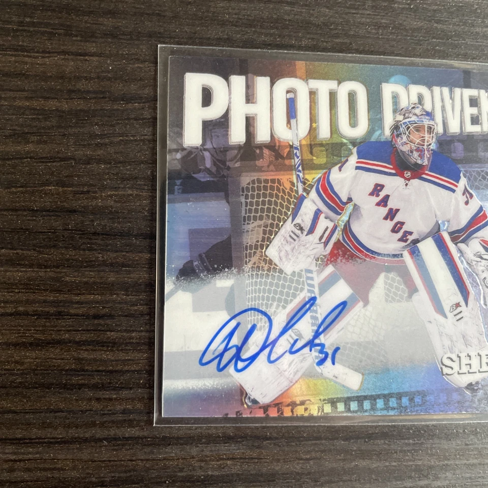 2022-23 O-Pee-Chee Platinum - Photo Driven #PD-4 Igor Shesterkin Auto - Image 3 of 4