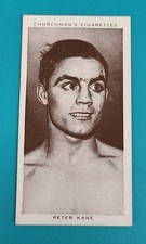 1938 Churchman's Boxing Personalities #21 Peter Kane BOXING Card L9