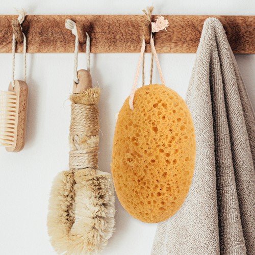 2 Pcs Body Scrubber Bath Sponge Exfoliating Sponge for Shower Use - Picture 7 of 12