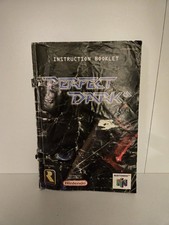 Nintendo 64 N64 Perfect Dark Instruction Booklet Manual