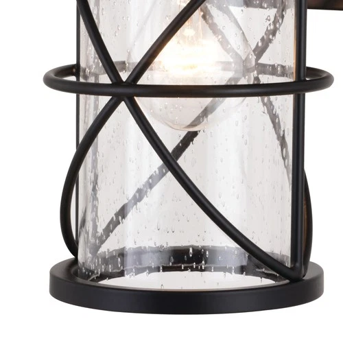 Vaxcel Lighting T0633ms 12" Tall Outdoor Wall Sconce - Black - Picture 4 of 12