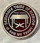 1973 Indian Tribal Nation Seminole Tribe of FLA Proof .999 Silver Round (US901)