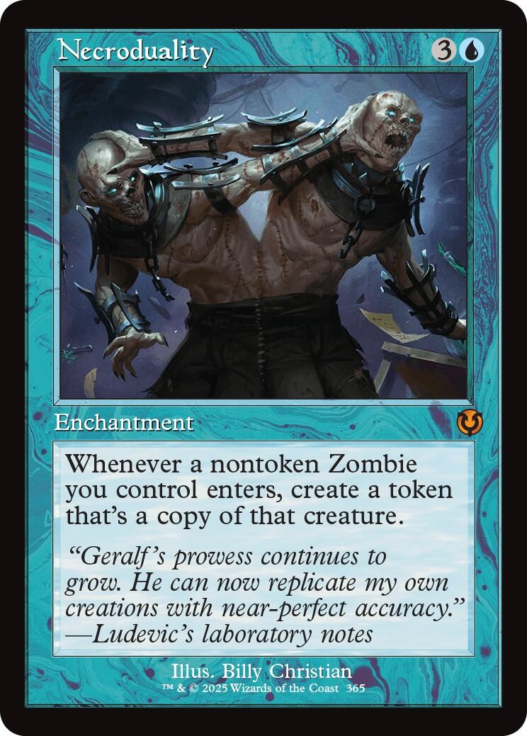 Necroduality (Retro Frame) - NM MTG Innistrad Remastered