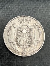 1837 Great Britain Silver Halfcrown Coin William IV (GULIELMUS IIII)