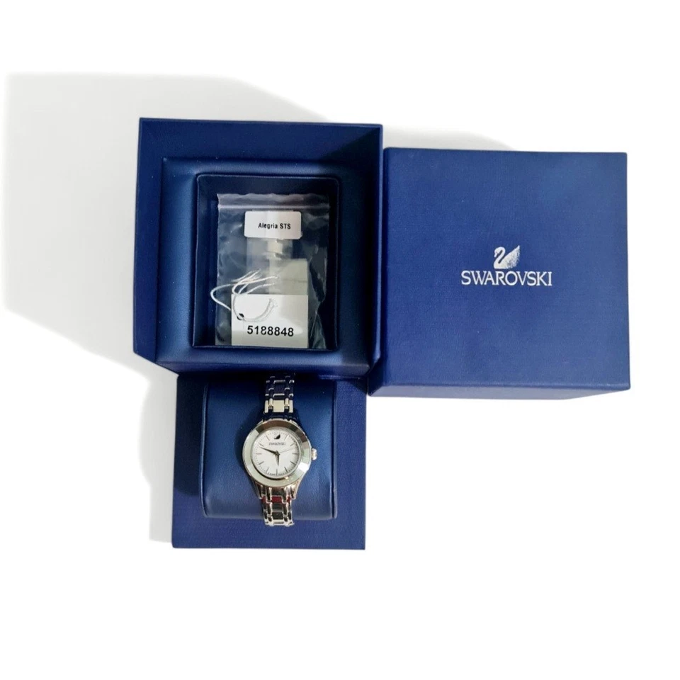 Swarovski Watch Alegria Mother of Pearl face  Stainless steel wristwatch 5188848 - image 3 of 4