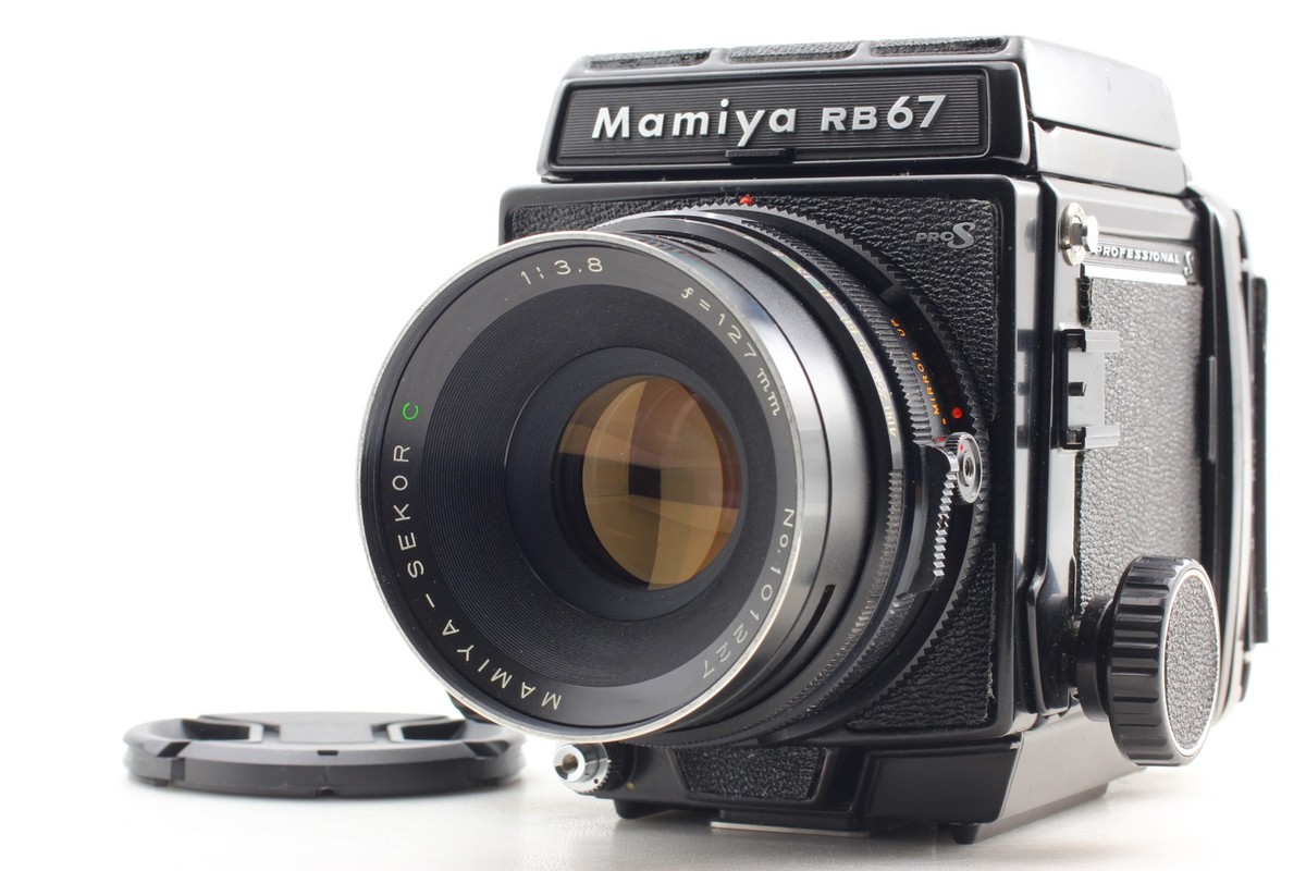 Exc+5] Mamiya RB67 Pro S Film Camera Sekor C 127mm f/3.8