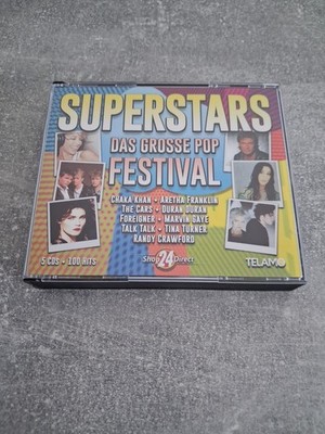 Superstars-Das grosse Pop Festival (2019, Telamo [5 CDs]  gebraucht Zusrand #1A